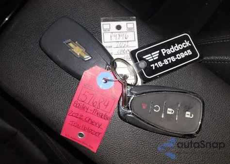 2022 Chevrolet Trailblazer Fwd Lt из США, поврежденный, VIN KL79MPS24NB006041